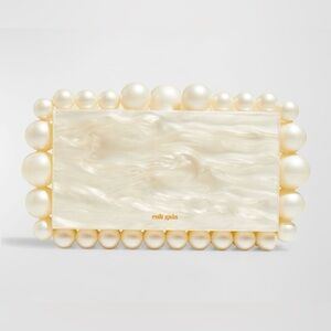 Sold! Cult Gaia Eos Pearly Acrylic Clutch Bag